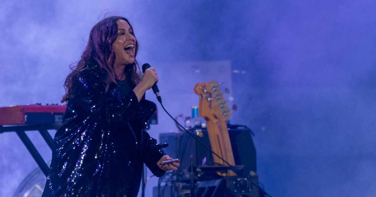 ALANIS MORISSETTE SE PRODUIT DANS UN SPECTACLE UNIQUE À SÃO PAULO