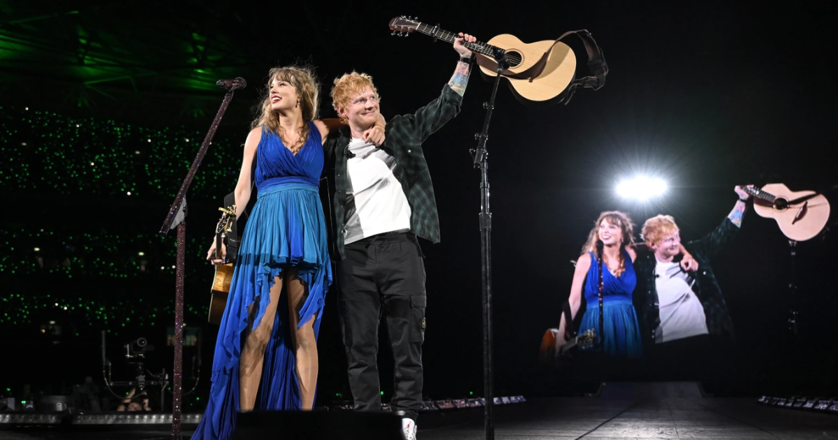 Ed Sheeran et Taylor Swift chantent « Everything Has Changed » à Wembley