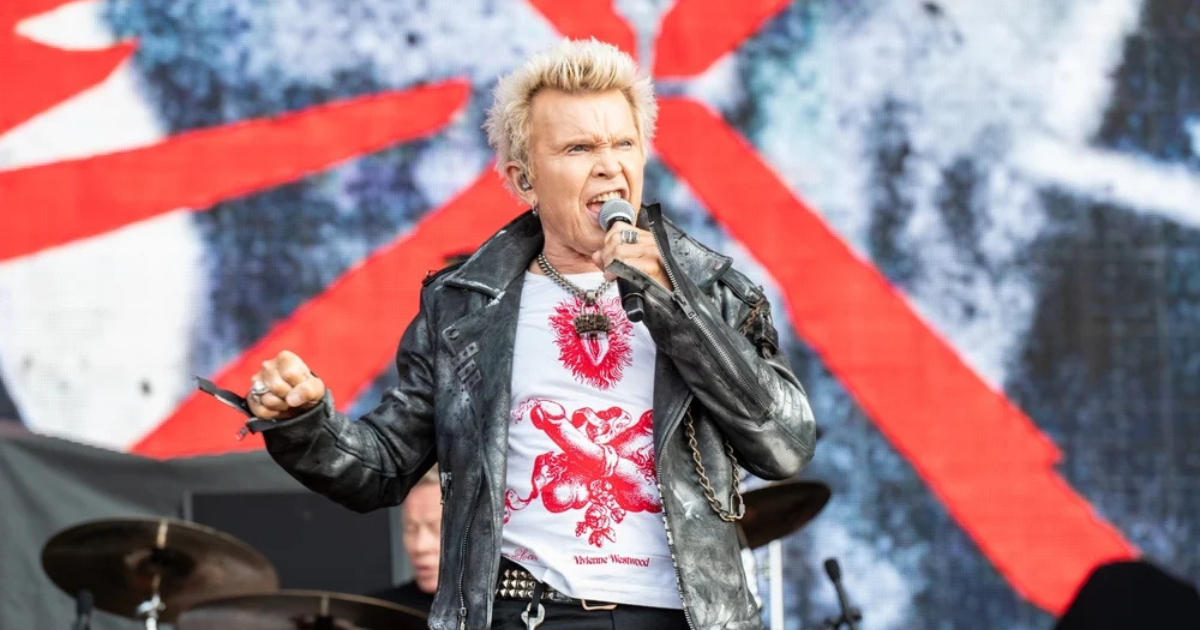 Billy Idol est confirmé lors de la première du Forever Now Festival en Angleterre