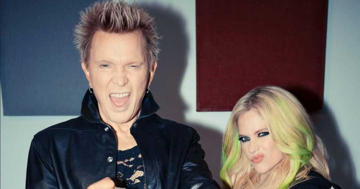 Le morceau de Billy Idol avec Avril Lavigne prévoit le nouvel album du chanteur britannique