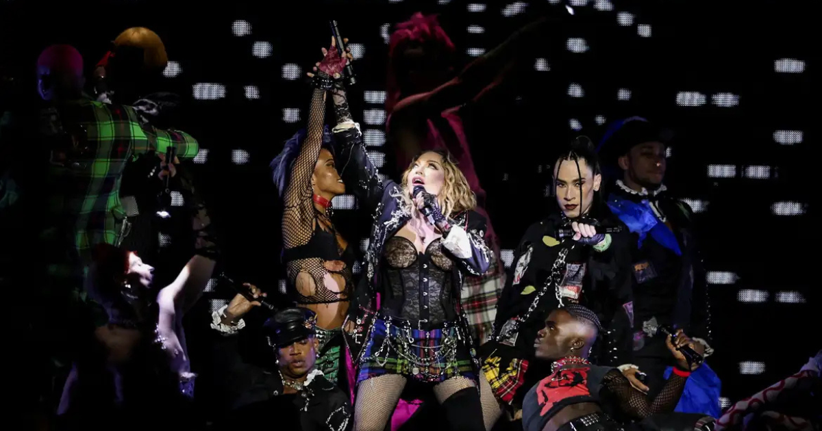 Madonna lance la mini trace de son méga spectacle à Copacabana