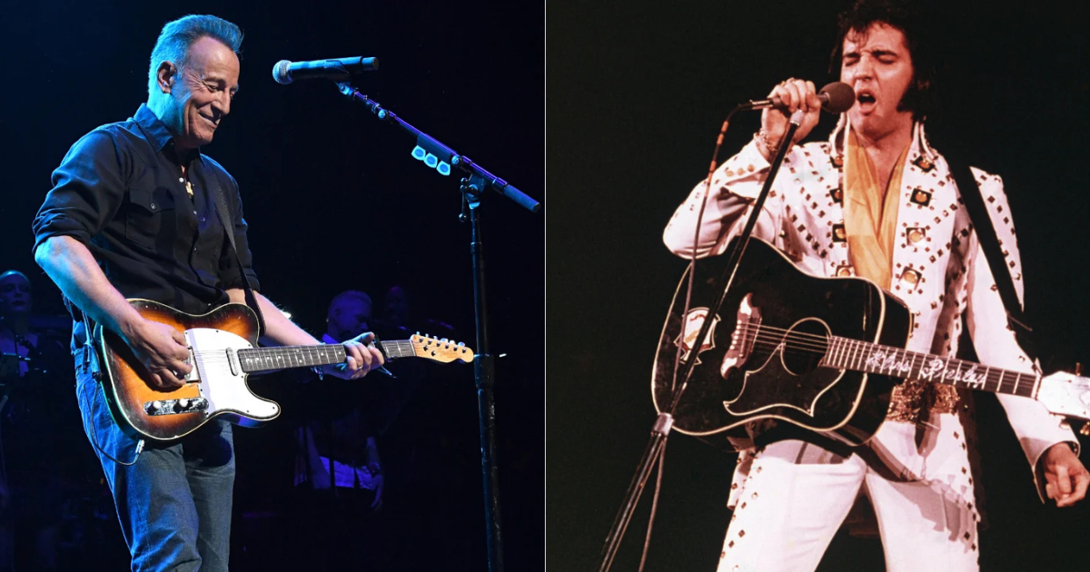 Mémoire musicale: Bruce Springsteen essaie d'entrer dans le manoir d'Elvis Presley