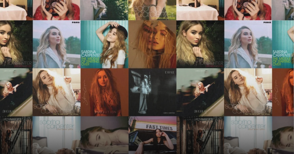 Ce qui est derrière les couvertures de Sabrina Carpenter