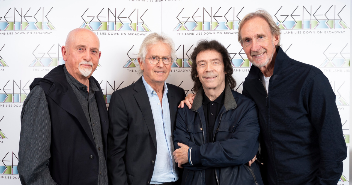 Ancienne réunion des membres de Genesis à Londres