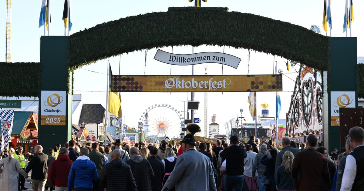 Munich Oktoberfest est temporairement fermé en raison de la menace de pompe