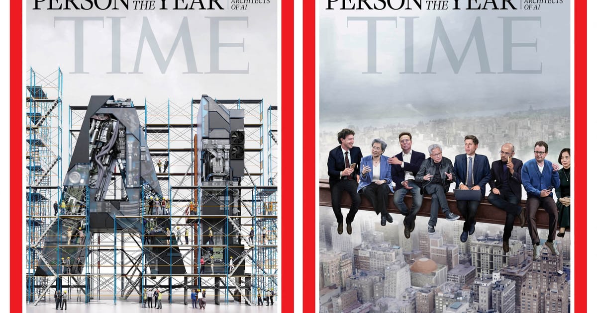 Les architectes IA nommés personne de l'année par Time