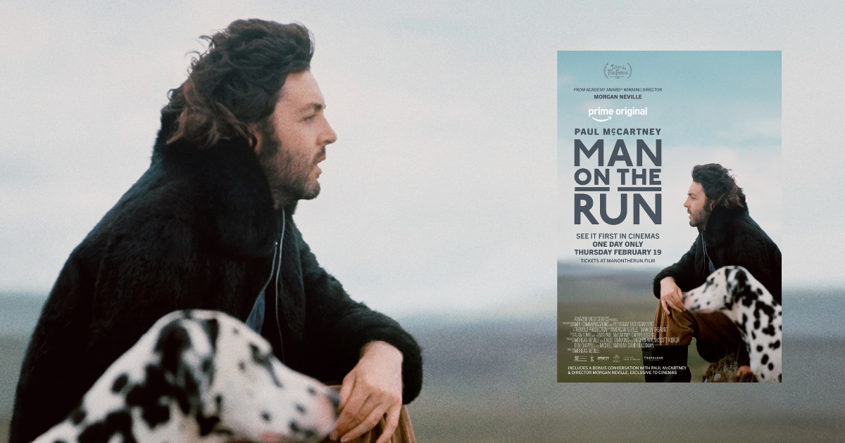 PAUL McCARTNEY : L'HOMME EN FUITE ARRIVE AU CINÉMAS EN UNE SEULE SESSION