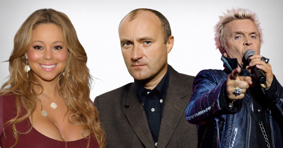 MARIAH CAREY, PHIL COLLINS ET BILLY IDOL SONT NOMINÉS AU ROCK & ROLL HALL OF FAME