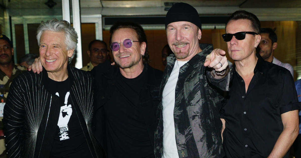 U2 RETOUR À L'ANTENNE 1 AUX CÔTÉS D'ED SHEERAN