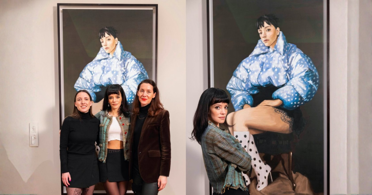 LILY ALLEN DÉVOILE L’ART ORIGINAL « WEST END GIRL » À LONDRES