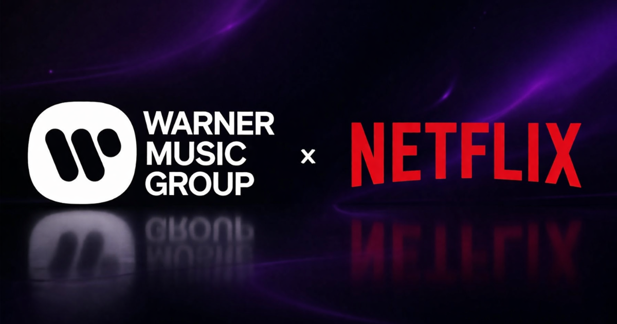 NETFLIX ET WARNER MUSIC CRÉENT UN ACCORD POUR LA PRODUCTION DE DOCUMENTAIRE
