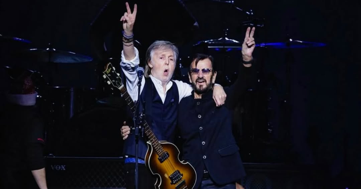 PAUL MCCARTNEY ANNONCE UN NOUVEAU SINGLE EN PARTENARIAT AVEC RINGO STARR