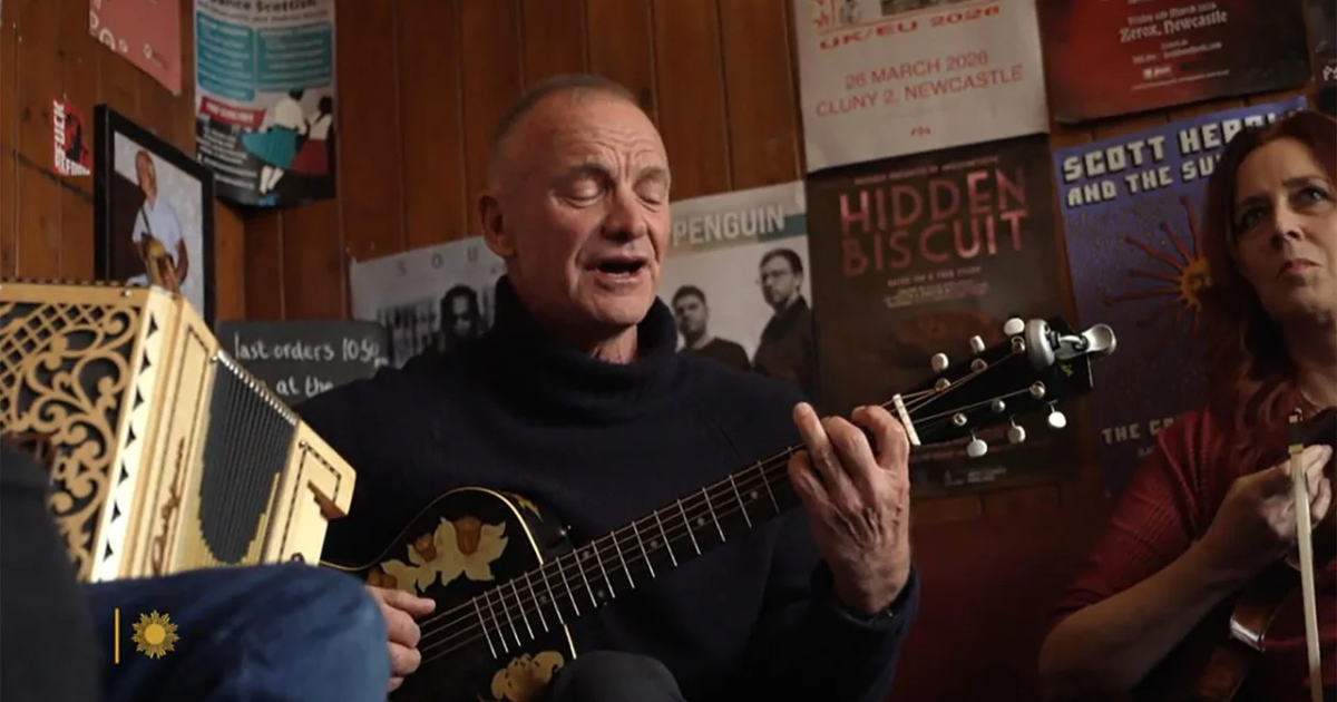 STING PARLE DE SA NOUVELLE PHASE DANS UNE INTERVIEW AVEC CBS NEWS