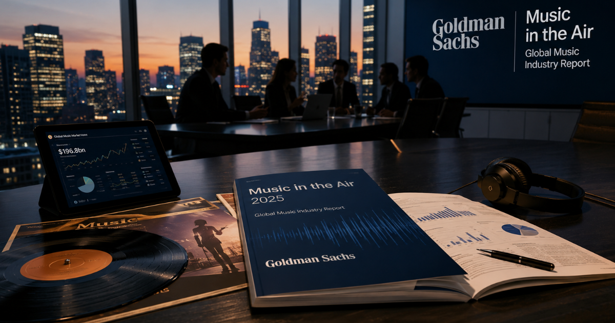 COMMENT GOLDMAN SACHS EST DEVENU LA BOUSSOLE DE L'INDUSTRIE DE LA MUSIQUE