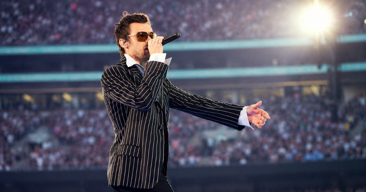 HARRY FAIT L'HISTOIRE À WEMBLEY