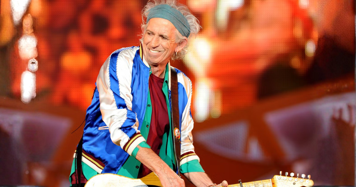 KEITH RICHARDS PARLE DE L'AVENIR DES PIERRES
