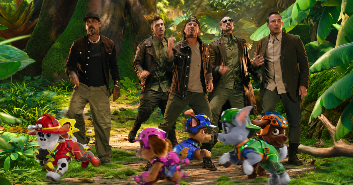 LES BACKSTREET BOYS SORTENT UNE CHANSON POUR LA PAT'PATROUILLE