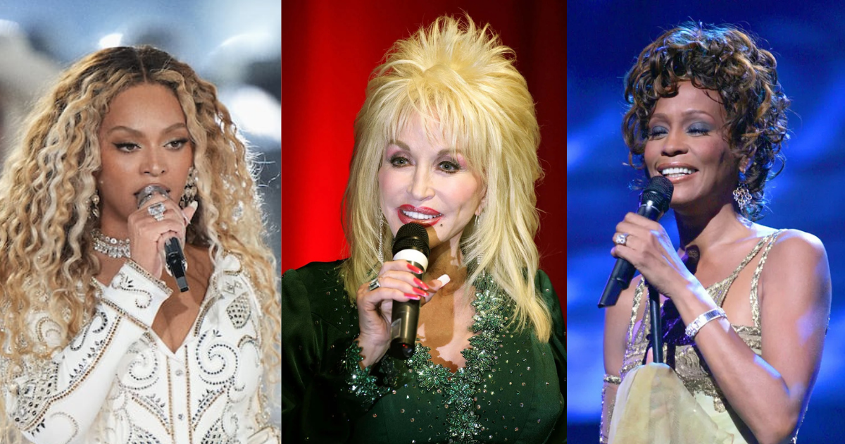 COMMENT DOLLY PARTON A AIDÉ WHITNEY ET BEYONCÉ SUR LES GRAPHISMES D'AFFICHAGE