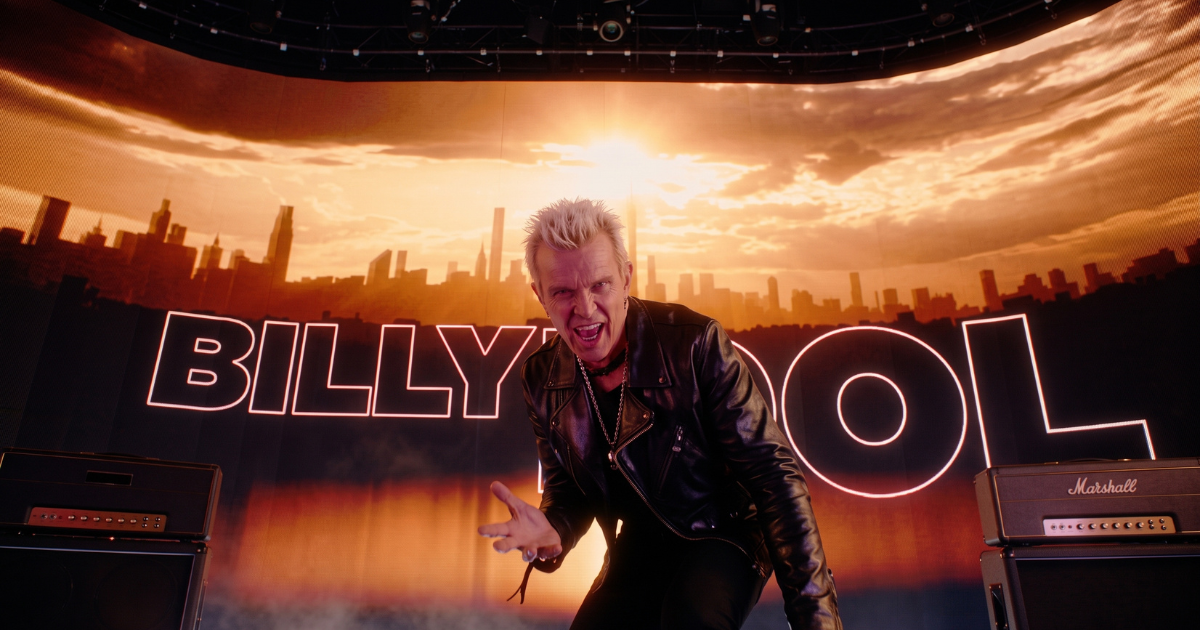 BILLY IDOL RECRÉE LES CLASSIQUES POUR L'US OPEN