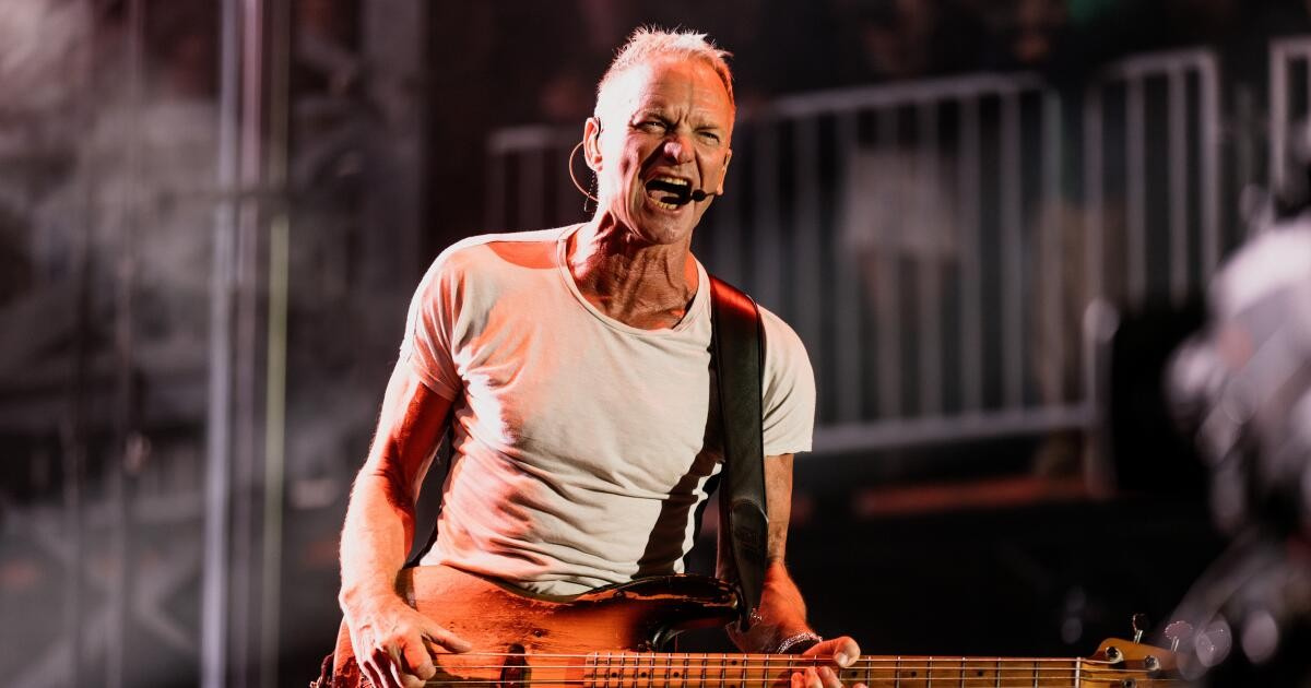 DÉBUT MUSICAL DE STING AU WEST END CE MARDI