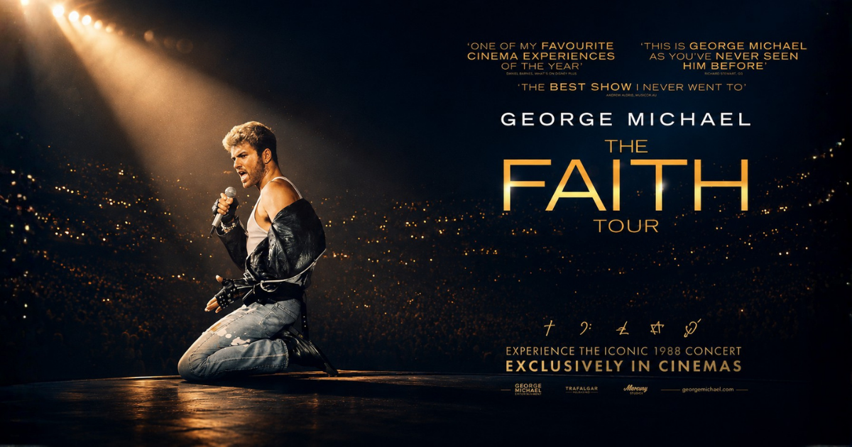 'GEORGE MICHAEL: THE FAITH TOUR' PREMIÈRE EN SALLES LE 11 DÉCEMBRE