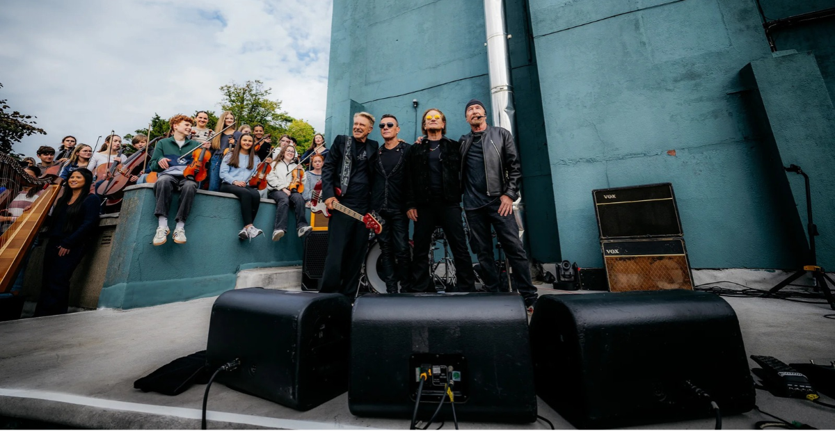 U2 ANNONCE UN SPECTACLE EXCLUSIF À LONDRES